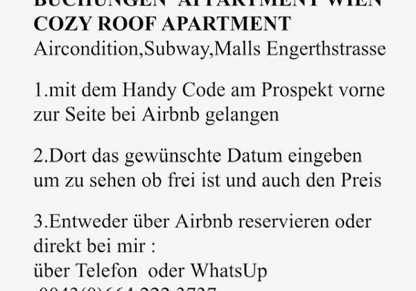 Wien Dach Apartment Vermietung