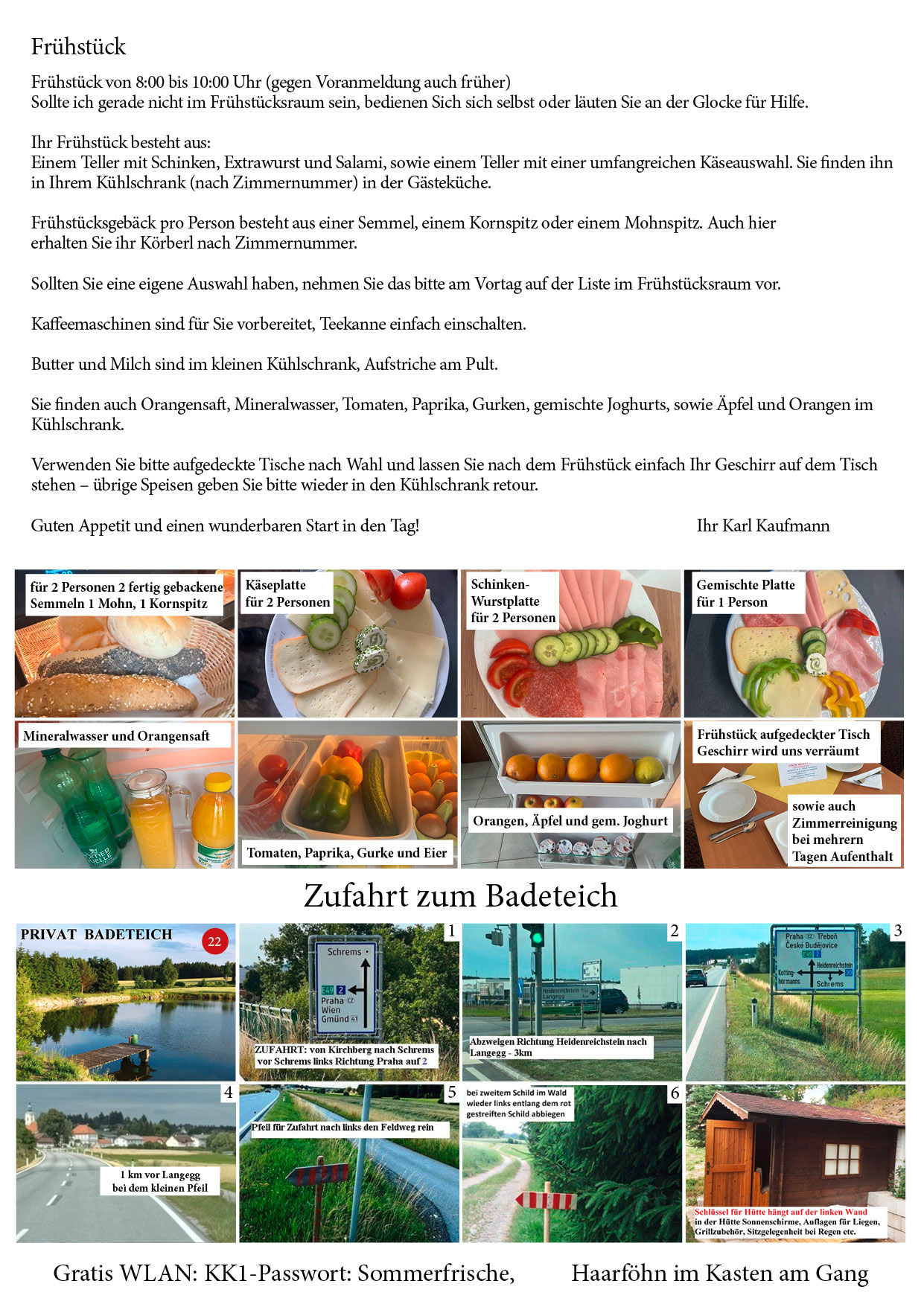 Sommerfrische Waldviertel, Kirchberg am Walde, Ausflugsziele